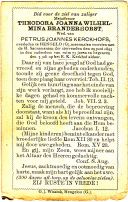 Th.J.W. Branderhorst, w.v. P.J. Kerkhofs