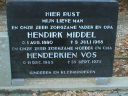 Graf van Hendrik Middel en Henderkien Vos