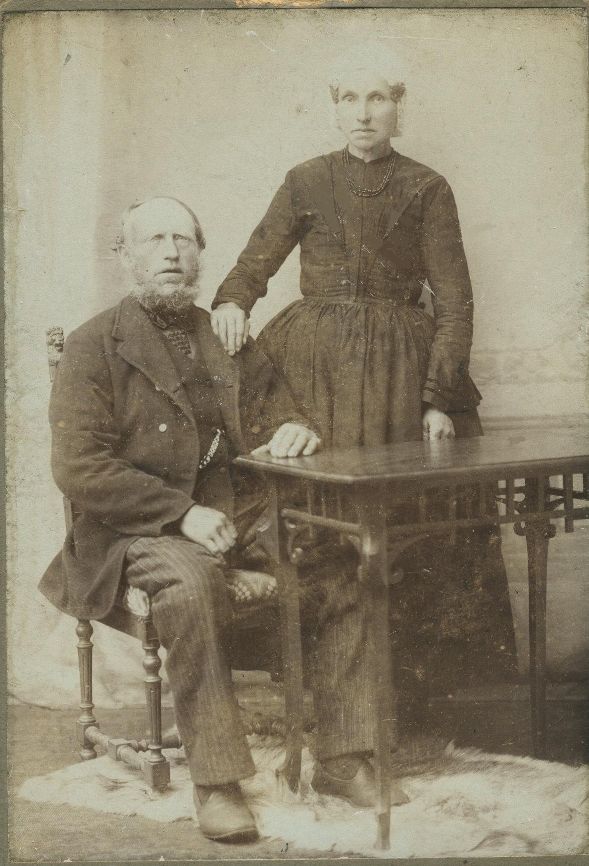 Roelf Drenth (1851 - 1945) en Wupke Schreuder (1853 - 1921)